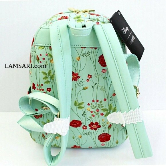 Loungefly Disney Peter Pan Tinkerbell & Lost Boys Floral Mini Backpack main image 4